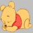 Baby pooh icon graphics