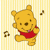 Baby pooh icon graphics