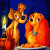 Lady and the tramp icon graphics