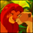 Lion king icon graphics