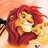 Lion king icon graphics