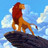 Lion king icon graphics