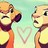 Lion king icon graphics