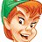 Peter pan icon graphics