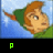 Peter pan icon graphics