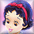 Snow white icon graphics