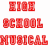 High school musical icon graphics