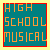 High school musical icon graphics