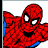 Spiderman icon graphics
