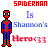 Spiderman icon graphics