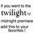Twilight icon graphics