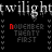 Twilight icon graphics