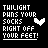 Twilight icon graphics
