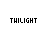 Twilight icon graphics