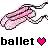 Ballet icon graphics