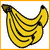 Banana icon graphics