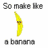 Banana icon graphics