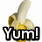 Banana icon graphics