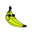 Banana icon graphics