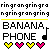 Banana icon graphics