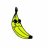 Banana icon graphics