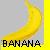 Banana icon graphics