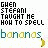Banana icon graphics