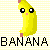 Banana icon graphics