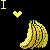 Banana icon graphics