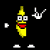 Banana icon graphics