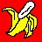 Banana icon graphics