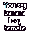 Banana icon graphics