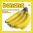 Banana icon graphics