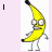 Banana icon graphics