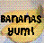 Banana icon graphics