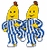 Banana icon graphics