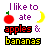 Banana icon graphics