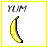 Banana icon graphics