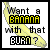Banana icon graphics