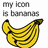 Banana icon graphics