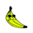 Banana icon graphics