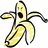 Banana icon graphics