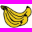 Banana icon graphics