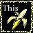 Banana icon graphics