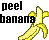 Banana icon graphics