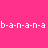Banana icon graphics
