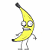 Banana icon graphics