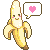 Banana icon graphics
