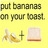 Banana icon graphics