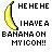 Banana icon graphics